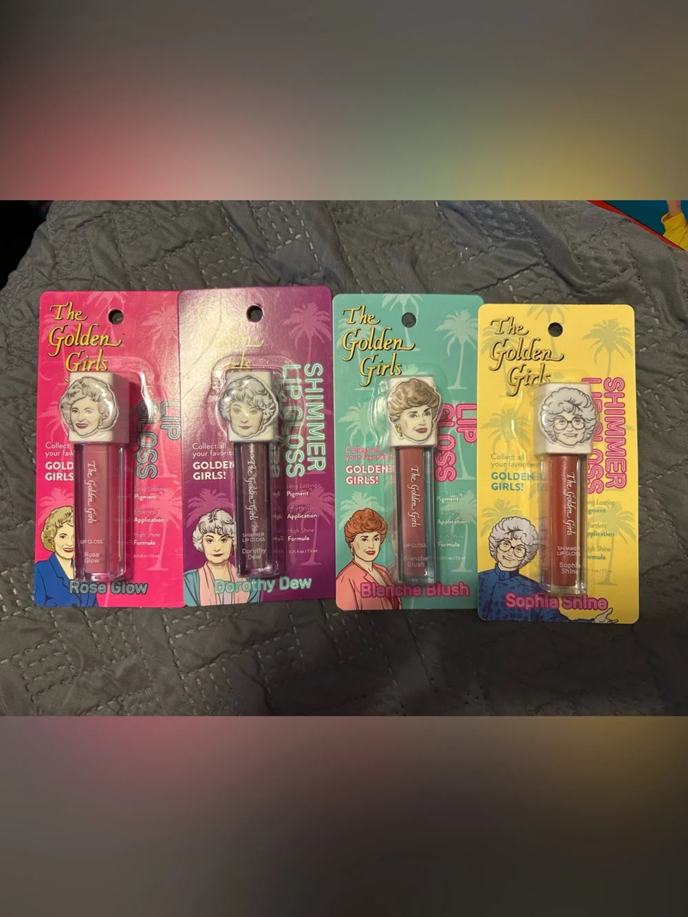 Golden Girls Lip Gloss Shimmer The Golden Girls Lip Gloss Shimmer Collection
